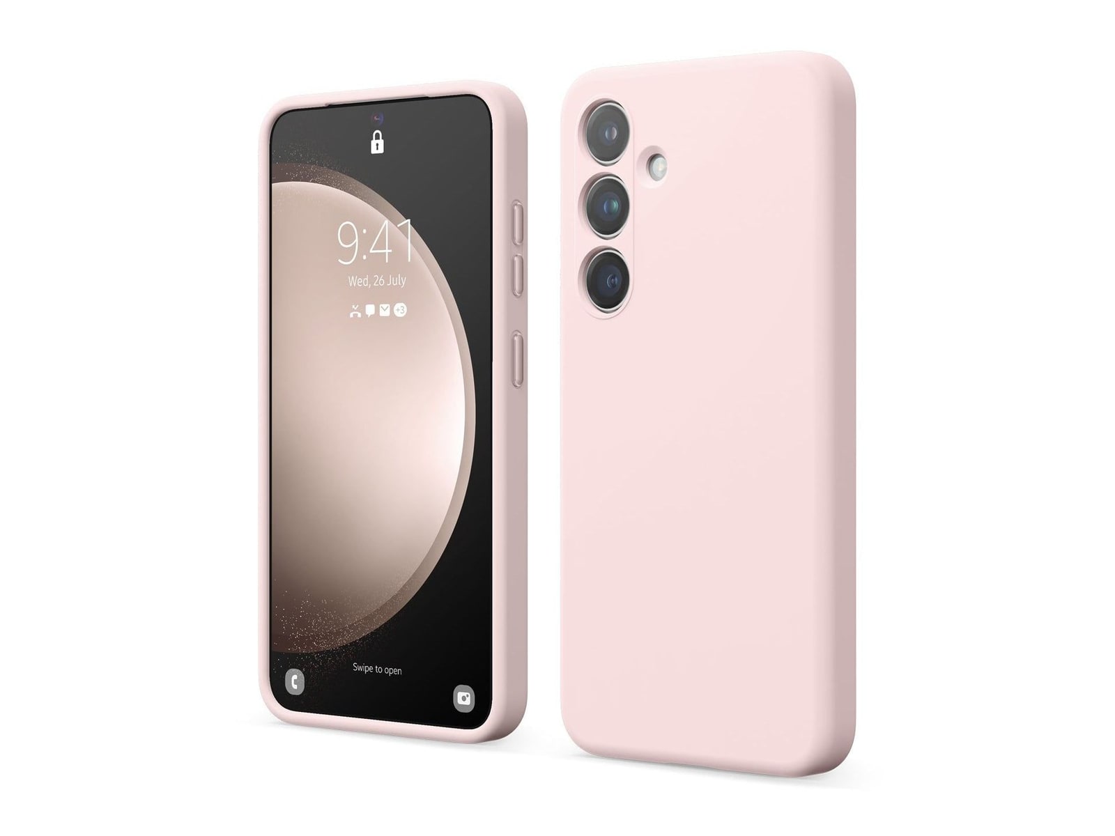 elago - Silicone Case - Galaxy S24 - Lovely Pink