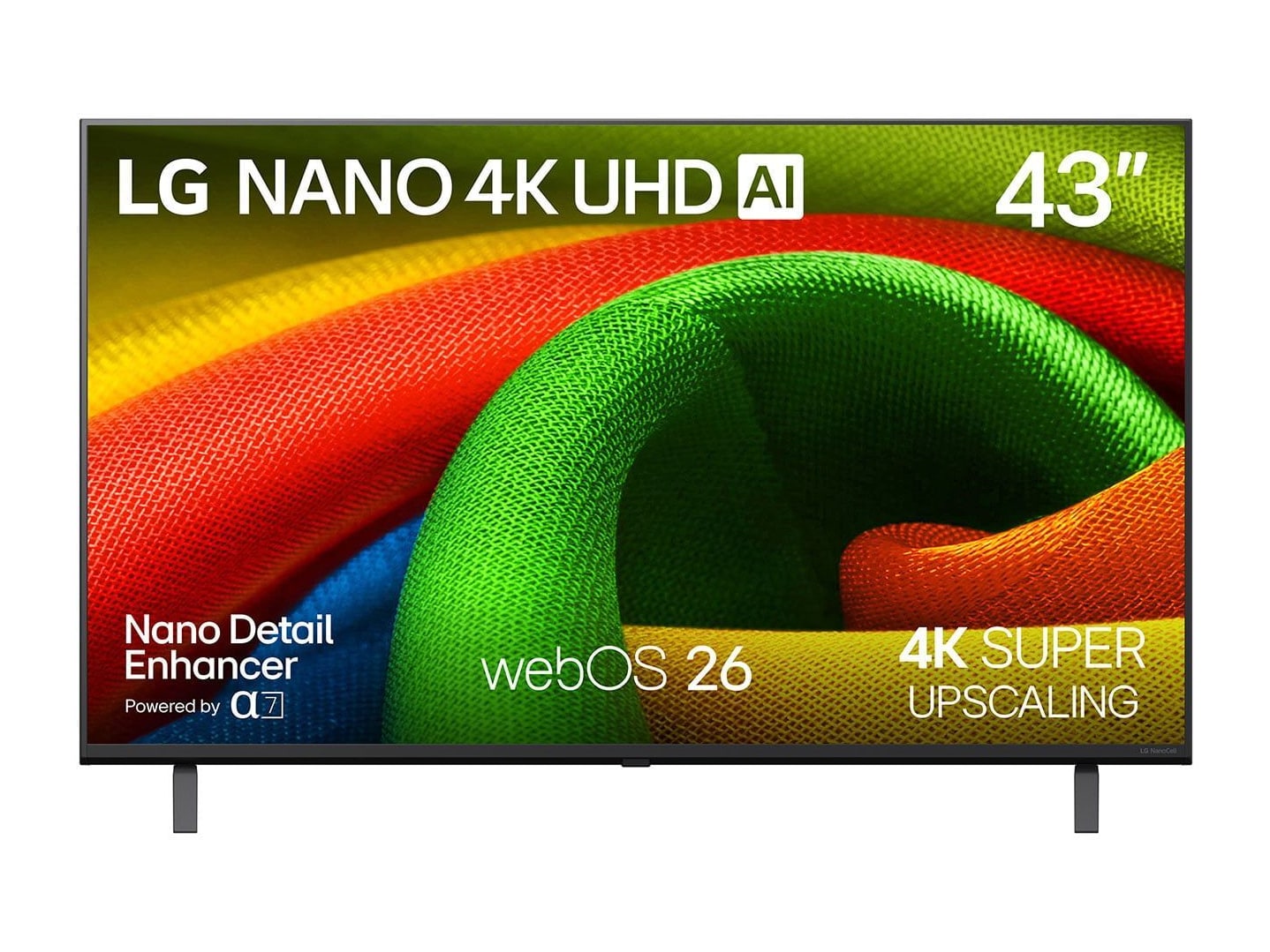 LG - NU700B 43 inch 4K/8K TVs