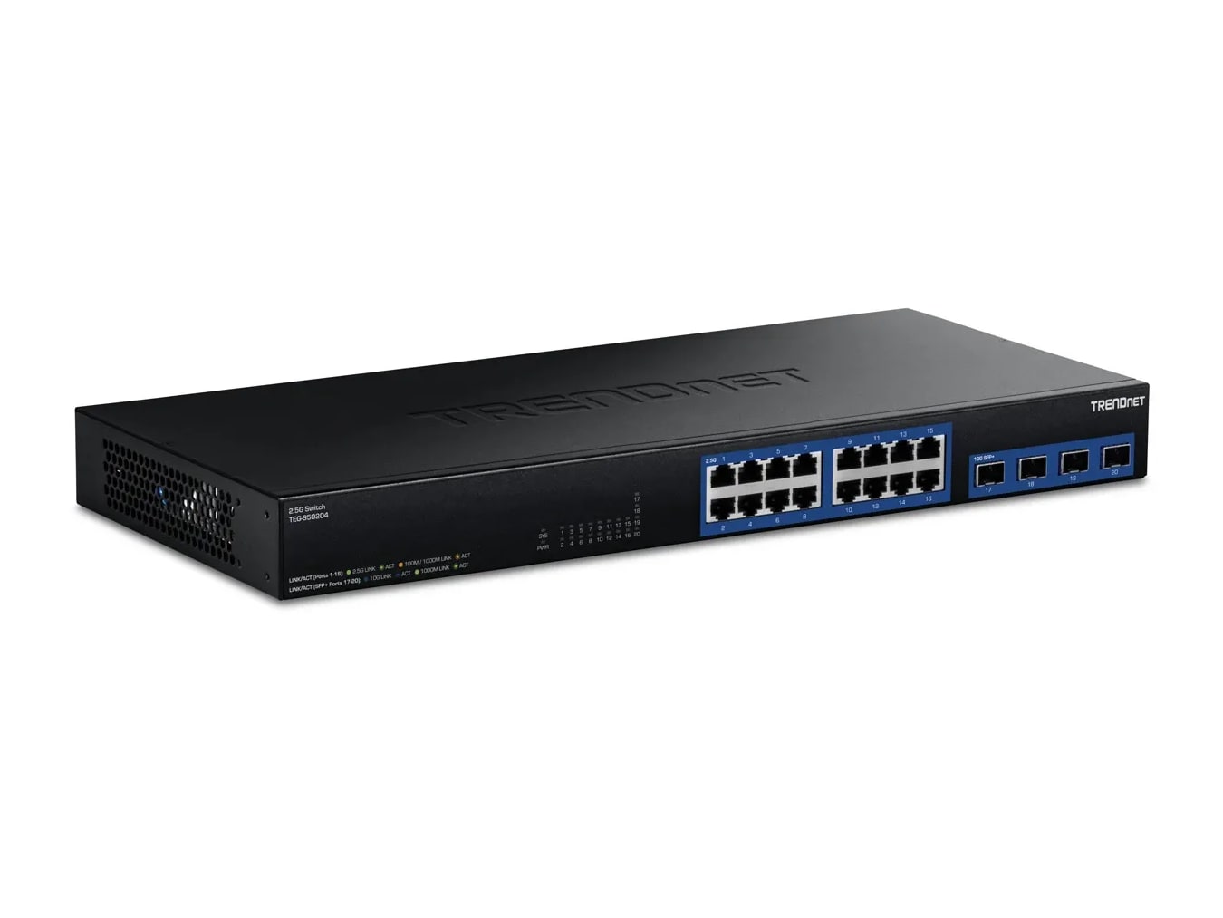 TRENDnet - TEG-S50204 20-Port 2.5G Rackmount Switches