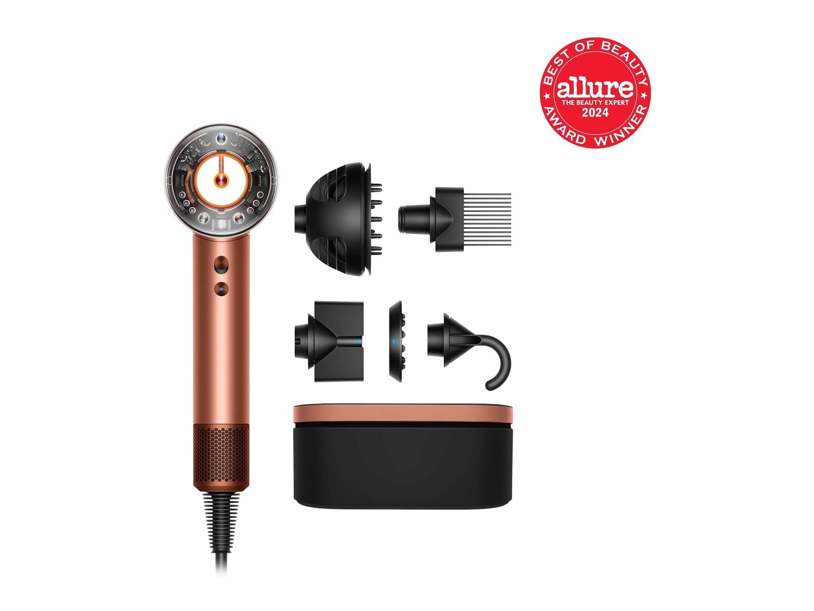 Dyson - Supersonic Nural Hair Dryer in Amber Silk Hair Dryers & Stylers