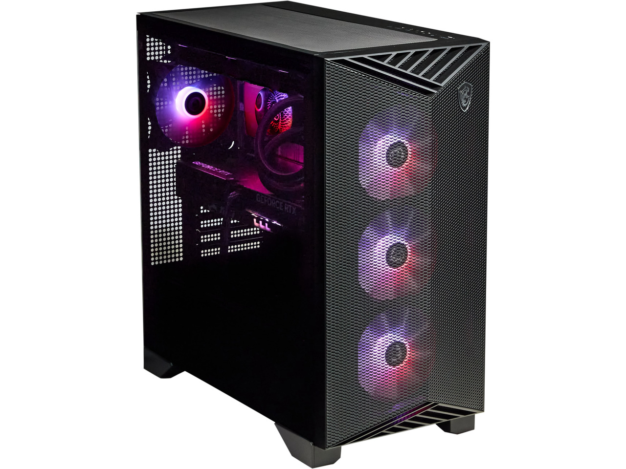 MSI - Aegis ZS2 C9NVR-1462US - AMD Ryzen 9 9900X chip - 32GB Memory - 2TB SSD - Black