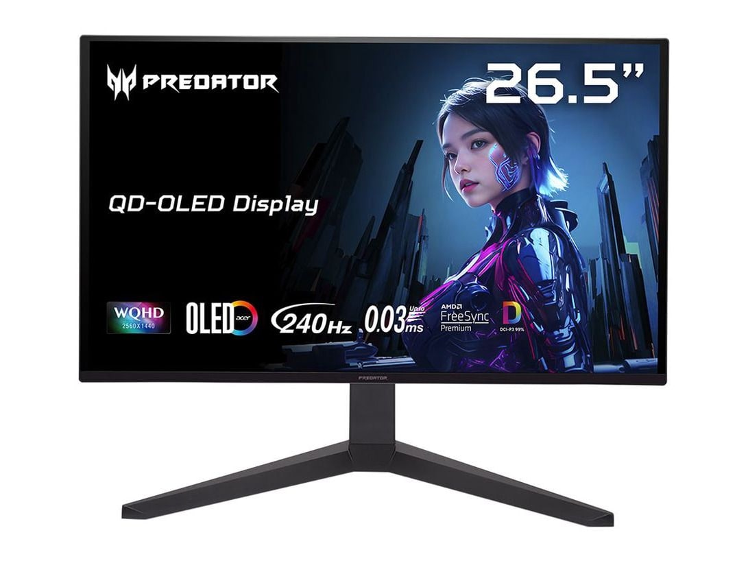 Acer - 26.5" Predator X27U W1bmiipprx QHD 240Hz OLED Monitors