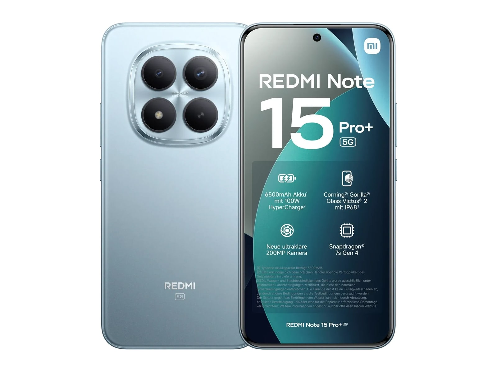 Redmi - Note 15 Pro Plus 5G 256GB - Glacier Blue