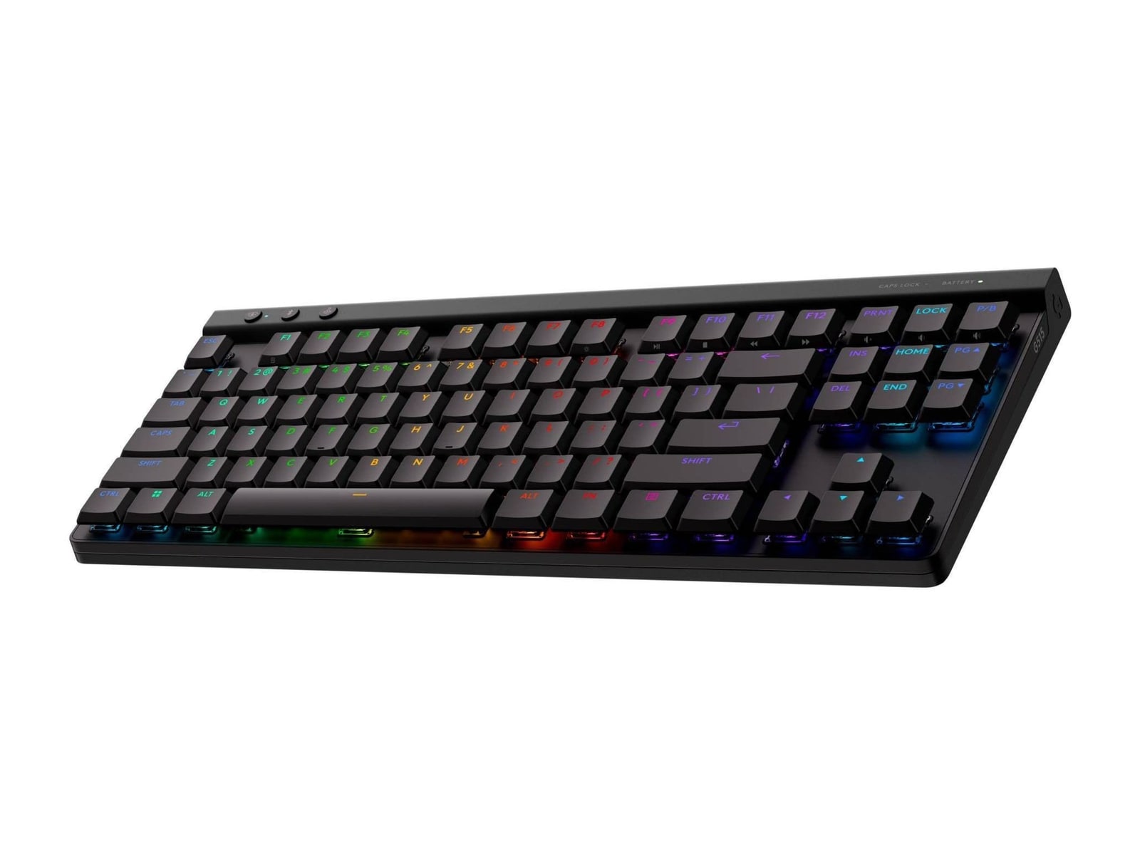 Logitech G - G515 LIGHTSPEED TKL Wireless Keyboards - Black