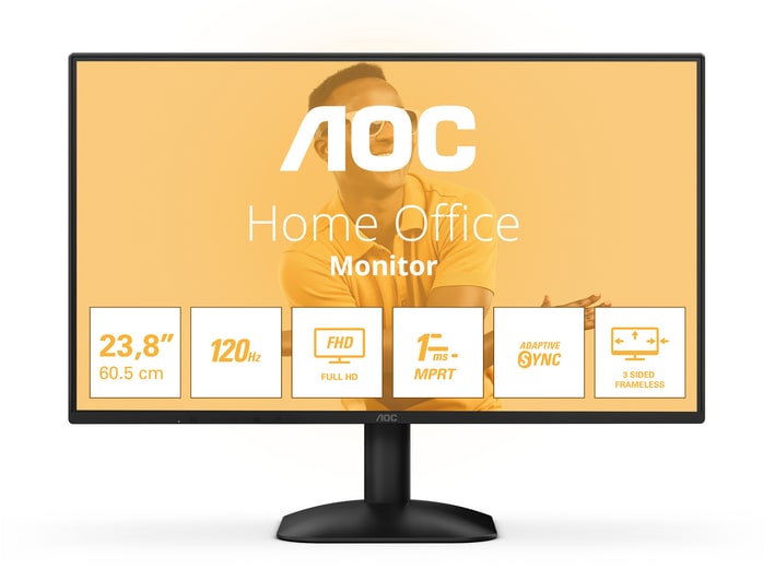 AOC - 23.8" 24B31H Full HD 120Hz Professional Monitors (EU)