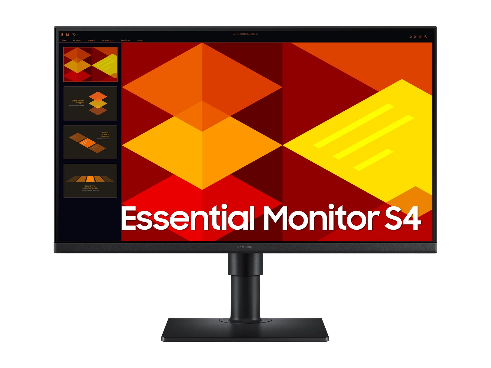 Samsung - 24" Essential Monitor S4 S24D402GA Full HD 100Hz Professional Monitors (EU)