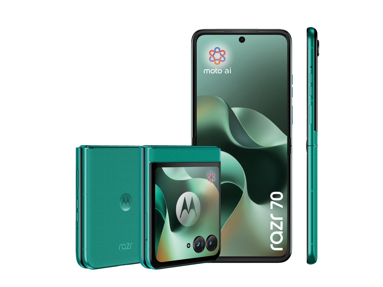 Motorola - Razr 70 5G 256GB - Sporting Green
