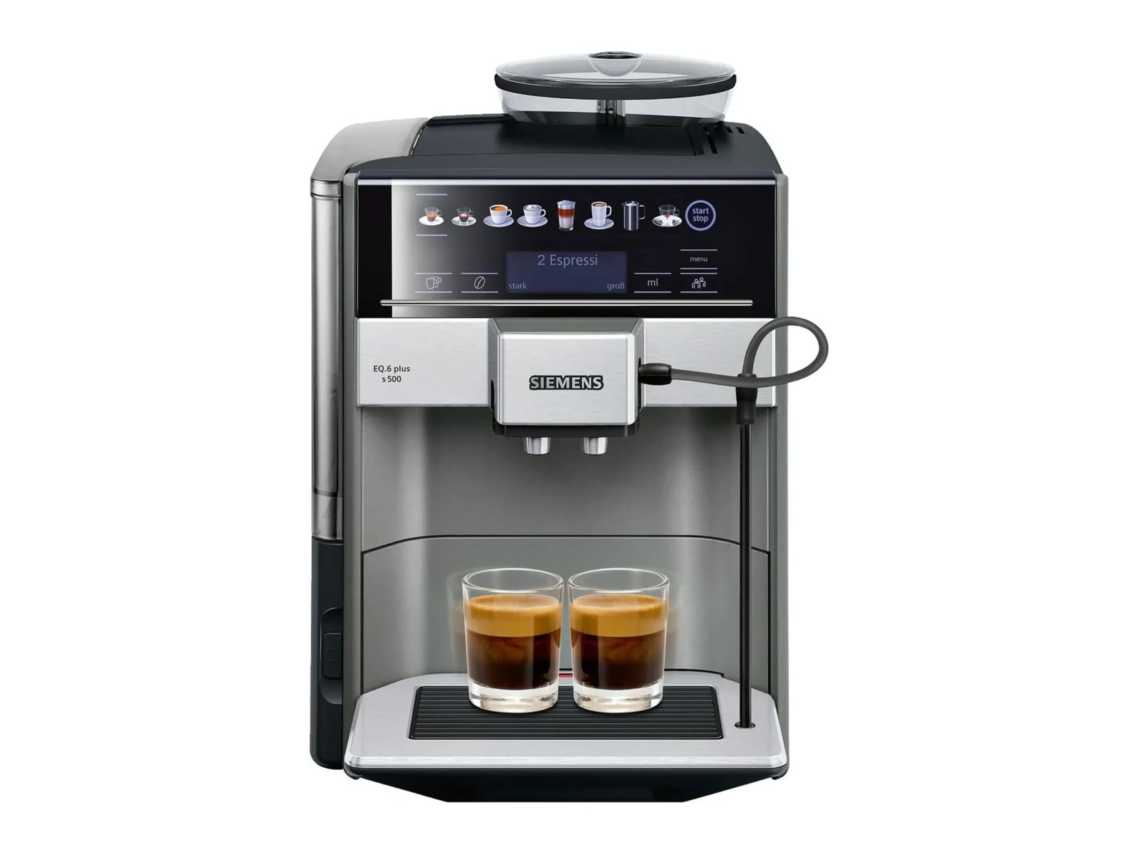 Siemens - TE655503DE EQ.6 Plus S500 Black Coffee Makers
