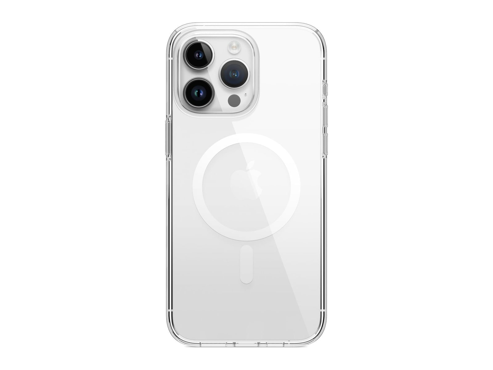 elago - MagSafe Hybrid Clear Case - iPhone 15 Pro Max - White