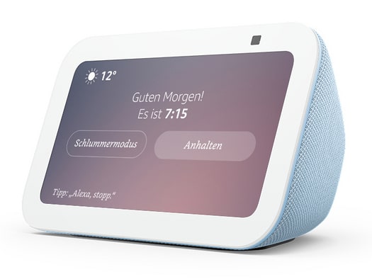 Amazon - Echo Show 5 (3rd Gen) Smart Displays - Cloud Blue