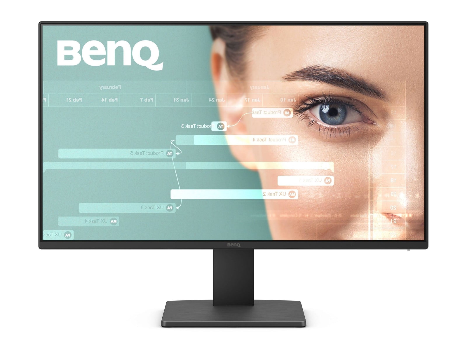 BenQ - 24" GW2491 FHD 100Hz Gaming Monitors - Black