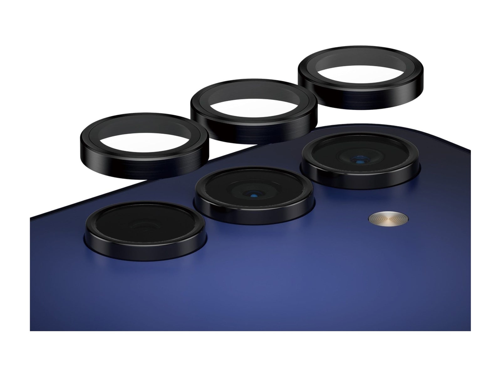 PanzerGlass - Hoops Camera Lens Protector Black Samsung Galaxy A15