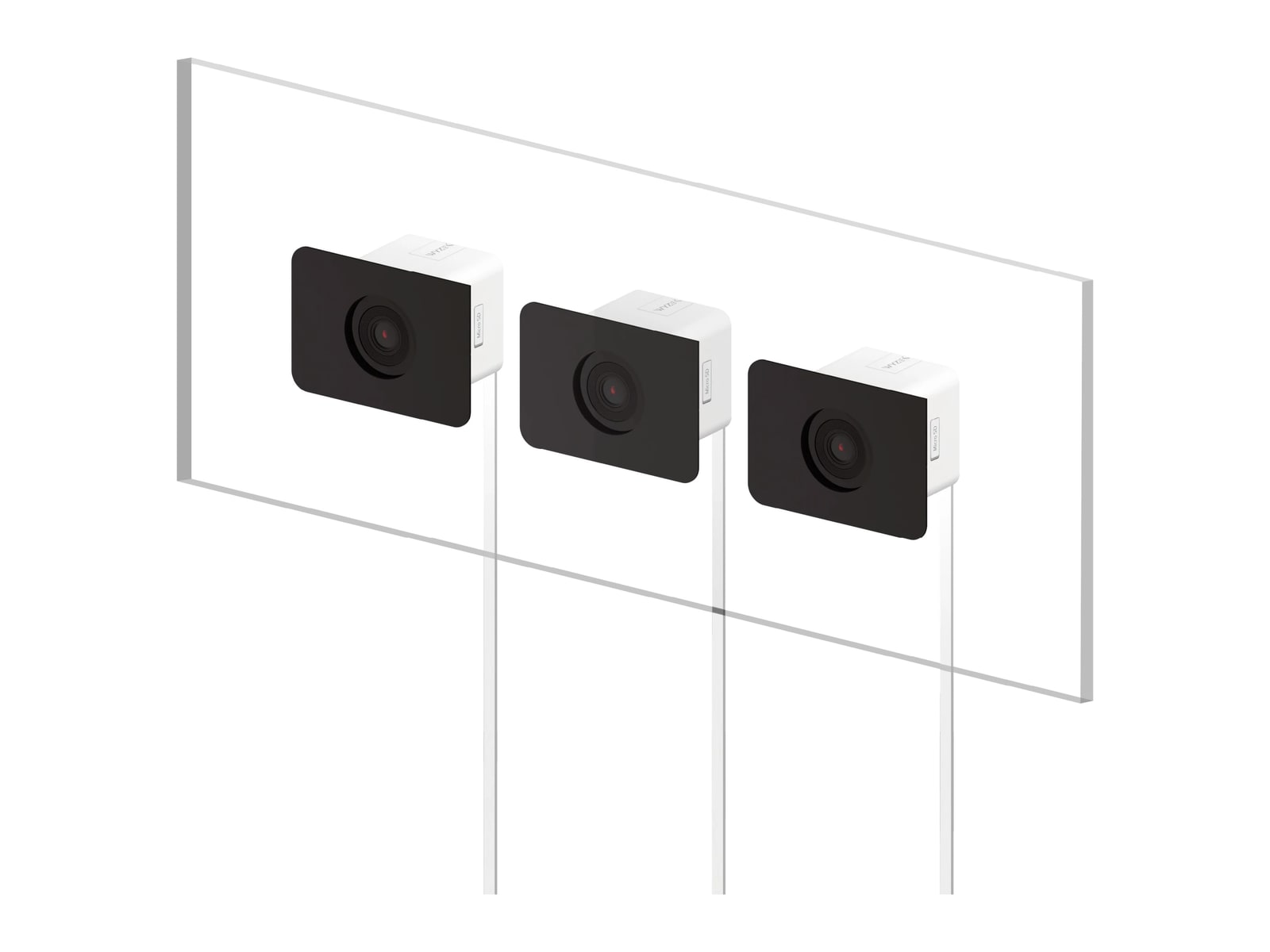 Wyze - Window Cam 3-Pack Security Cameras