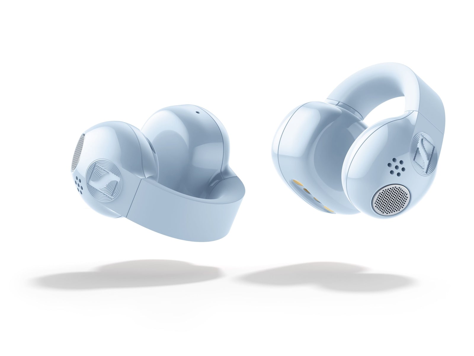 Sennheiser - ACCENTUM Clip Bluetooth 6.0 True Wireless Earbuds - Ice Blue (EU)