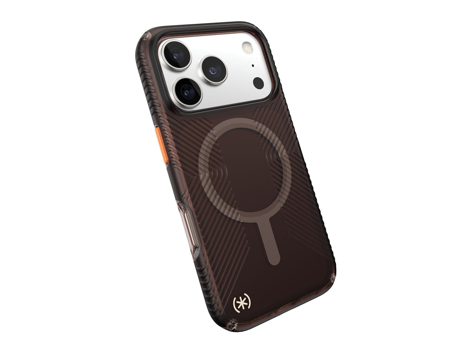 Speck - Presidio Lux Grip + Mist MagSafe - iPhone 17 Pro - Luxury Shade Matte/Orange