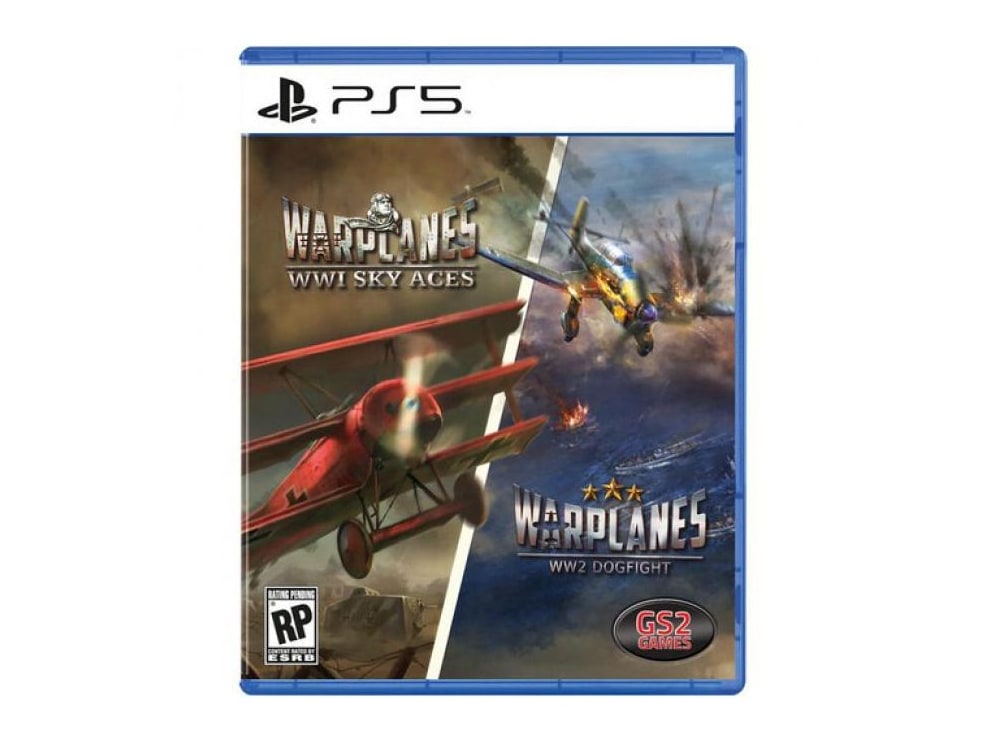 Sony PlayStation - Warplanes WWI Sky Aces + WW2 Dogfight