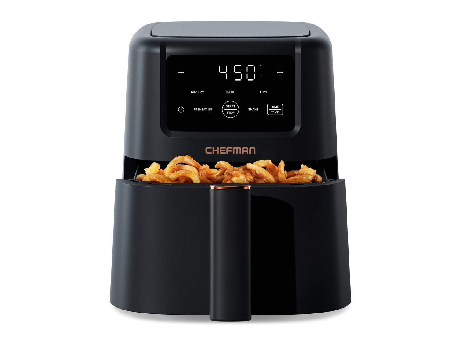 Chefman - TurboFry 3-in-1 Air Fryer 3.5-Quart Black Air Fryers