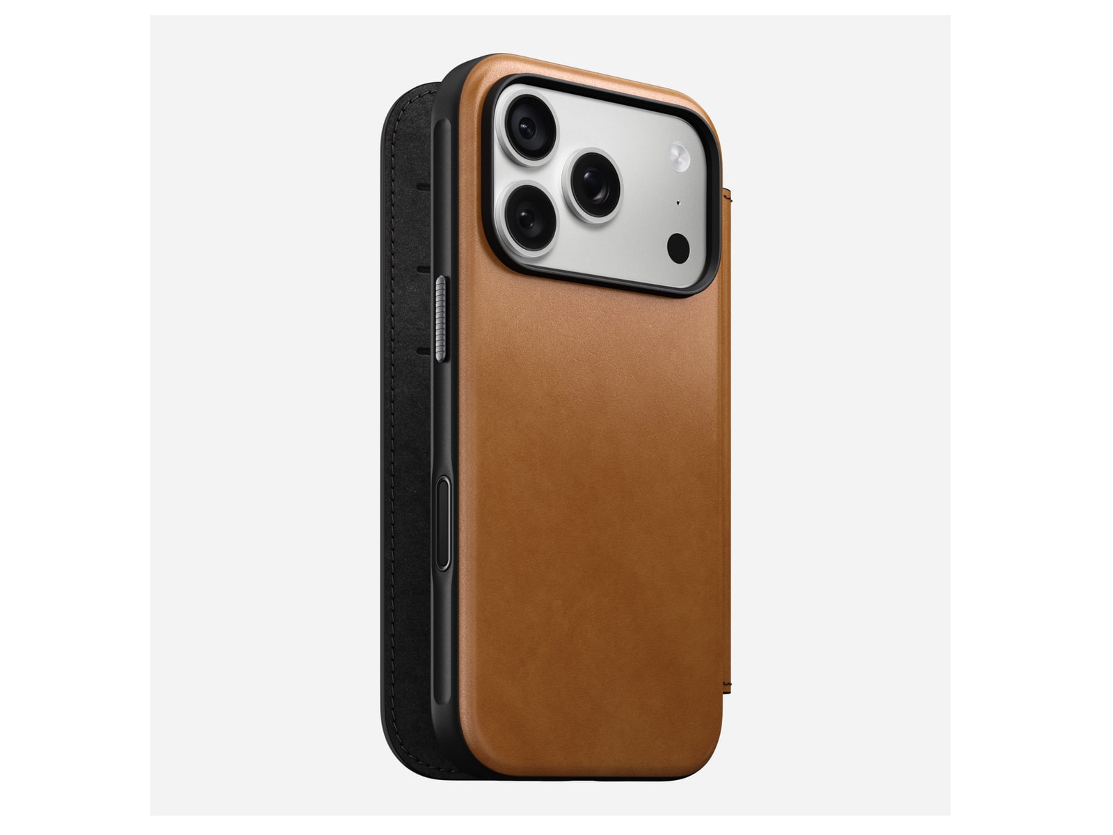 Nomad - Modern Leather Folio - iPhone 18 Pro - English Tan