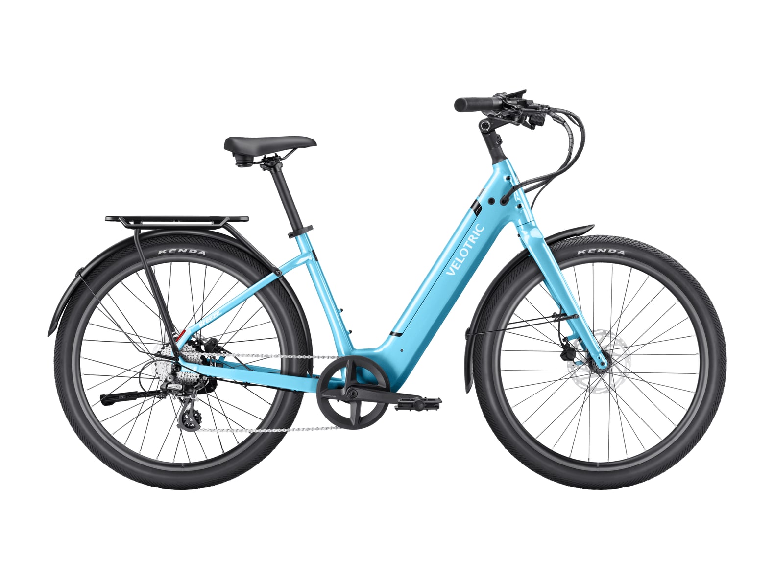 Velotric - Breeze 1 Large Ocean Mist Electric Bikes
