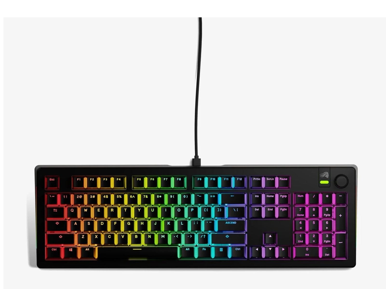 Glorious - GMMK 3 Prebuilt 100% Mechanical Keyboards - Black
