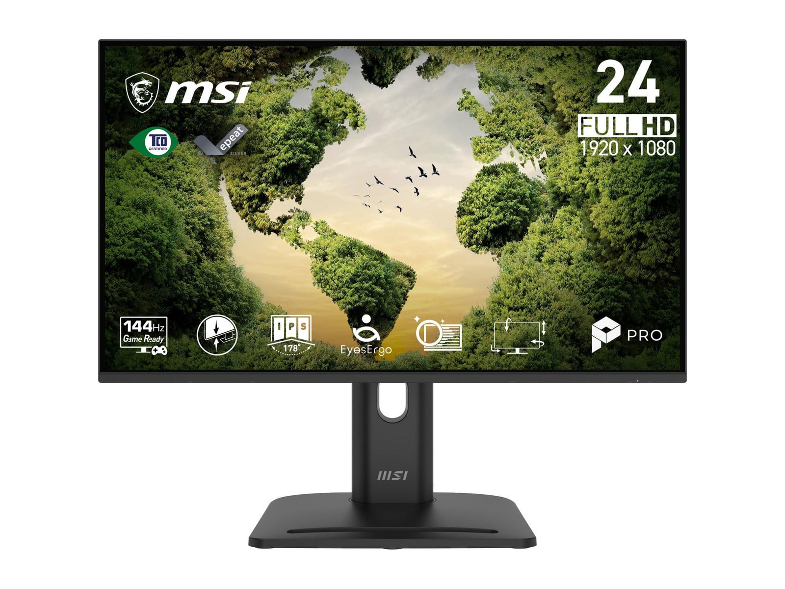 MSI - 23.8" PRO MP245PGN E14 Full HD 144Hz Professional Monitors