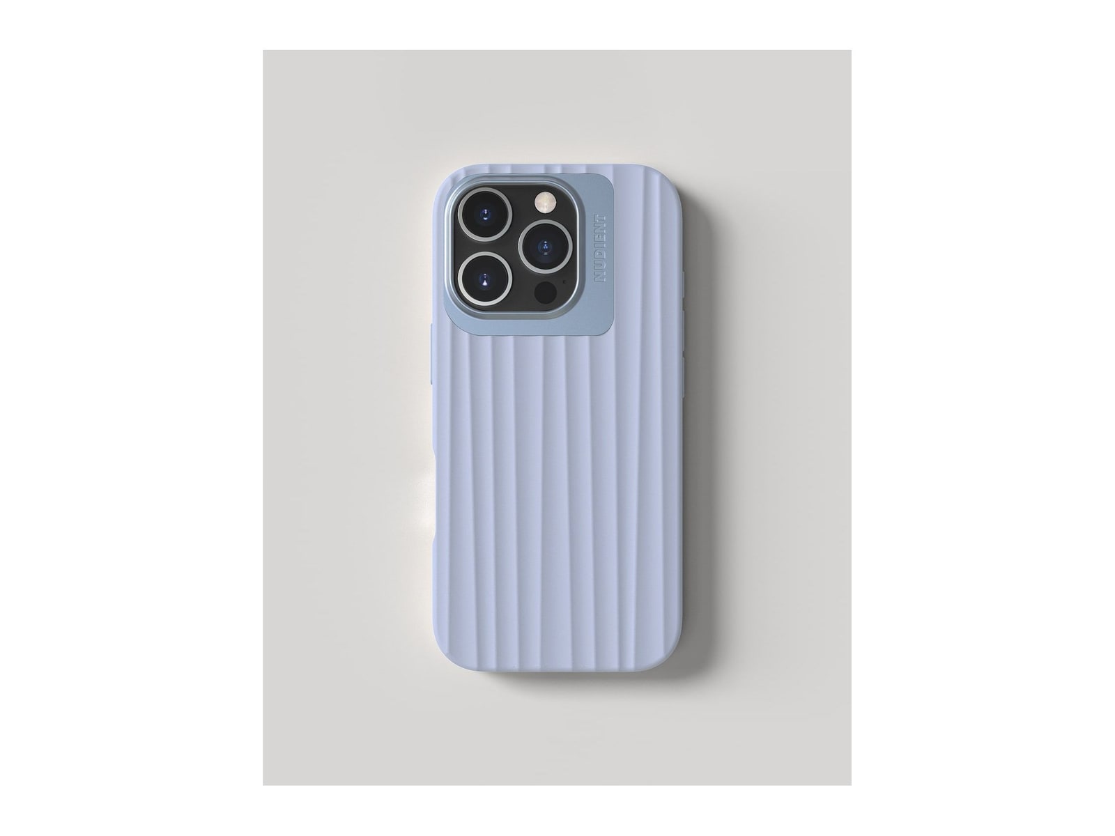 Nudient - Bold Case with MagSafe for iPhone 16 Pro - Aura Blue