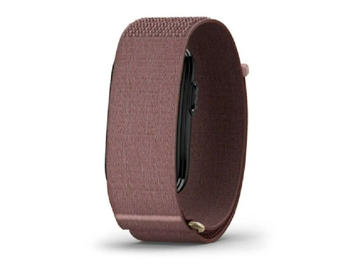 Garmin - CIRQA Smart Band Health and Fitness Tracker (Mauve, S-M) Fitness Bands