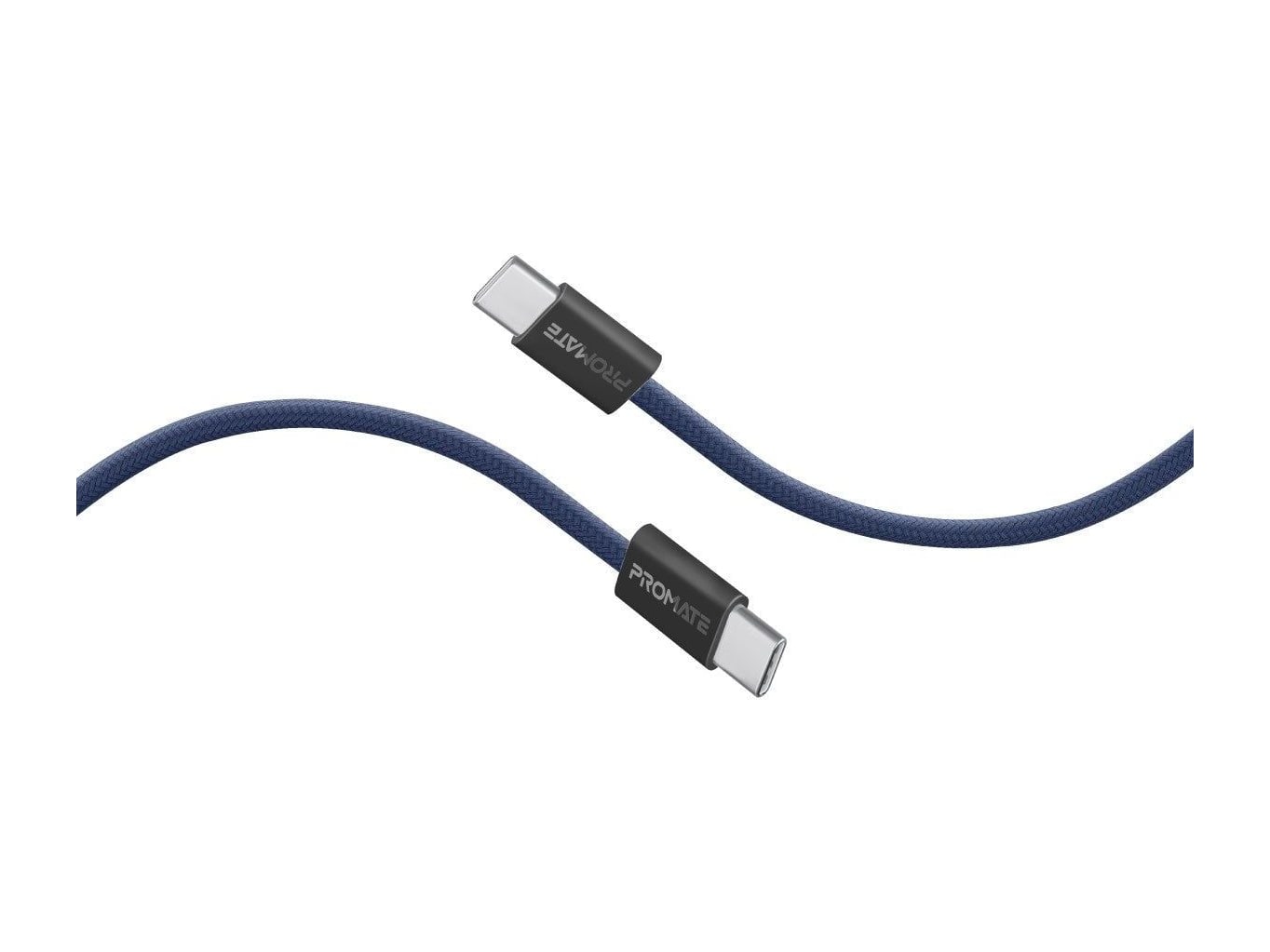 Promate - EcoLine-CC120 USB-C Cables - Navy