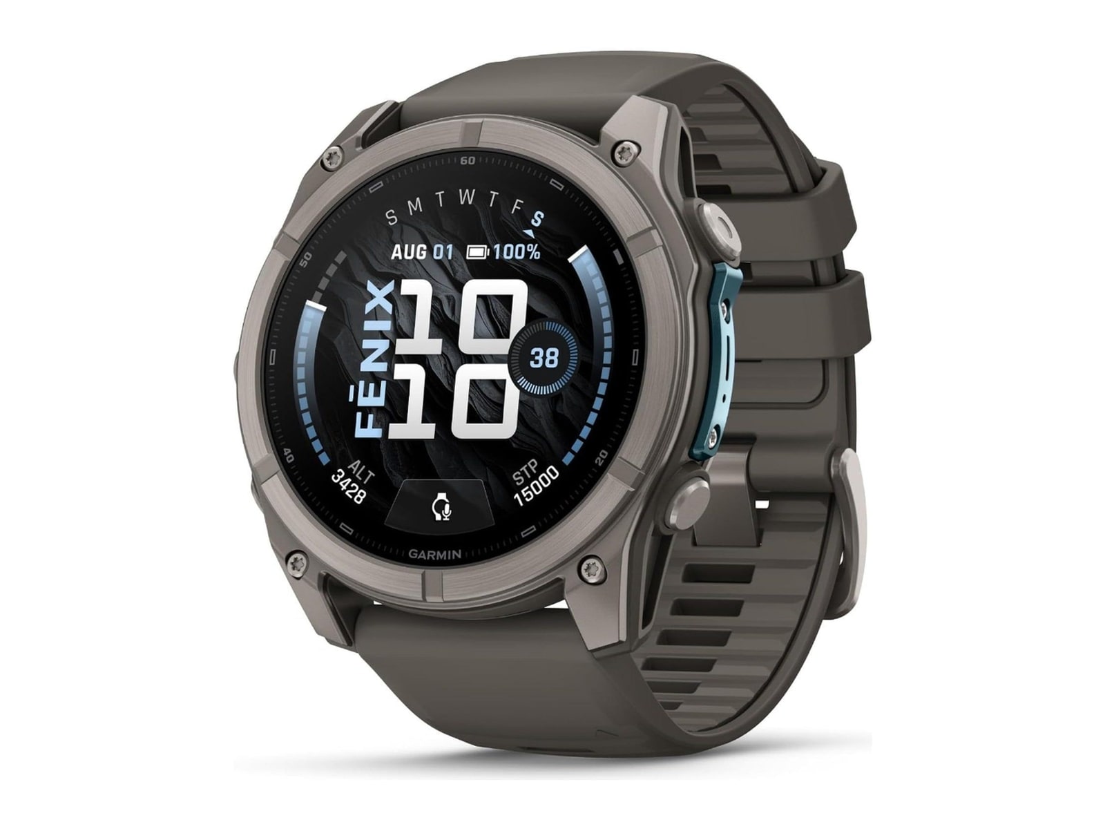 Garmin - fenix 9 51 mm Titanium Smart Watches - Gray