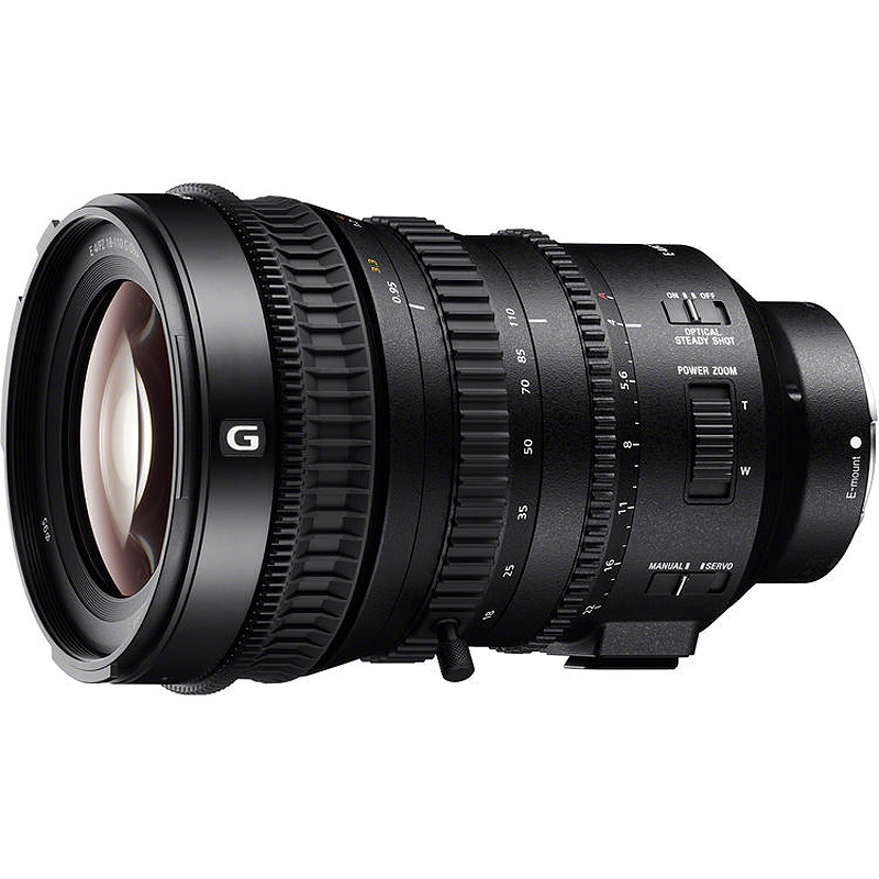 Sony - E PZ 18-110mm F4 G OSS Camera Lenses - Black