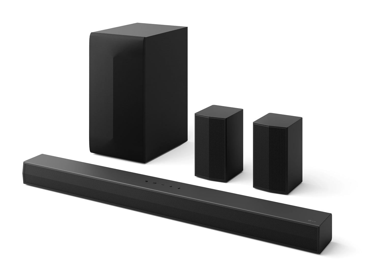 LG - S60TR 5.1 Channel Wireless Soundbars - Black