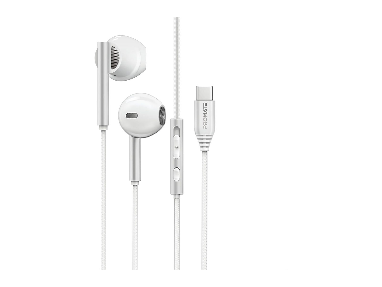 Promate - Laxi-S In-Ear Headphones - White