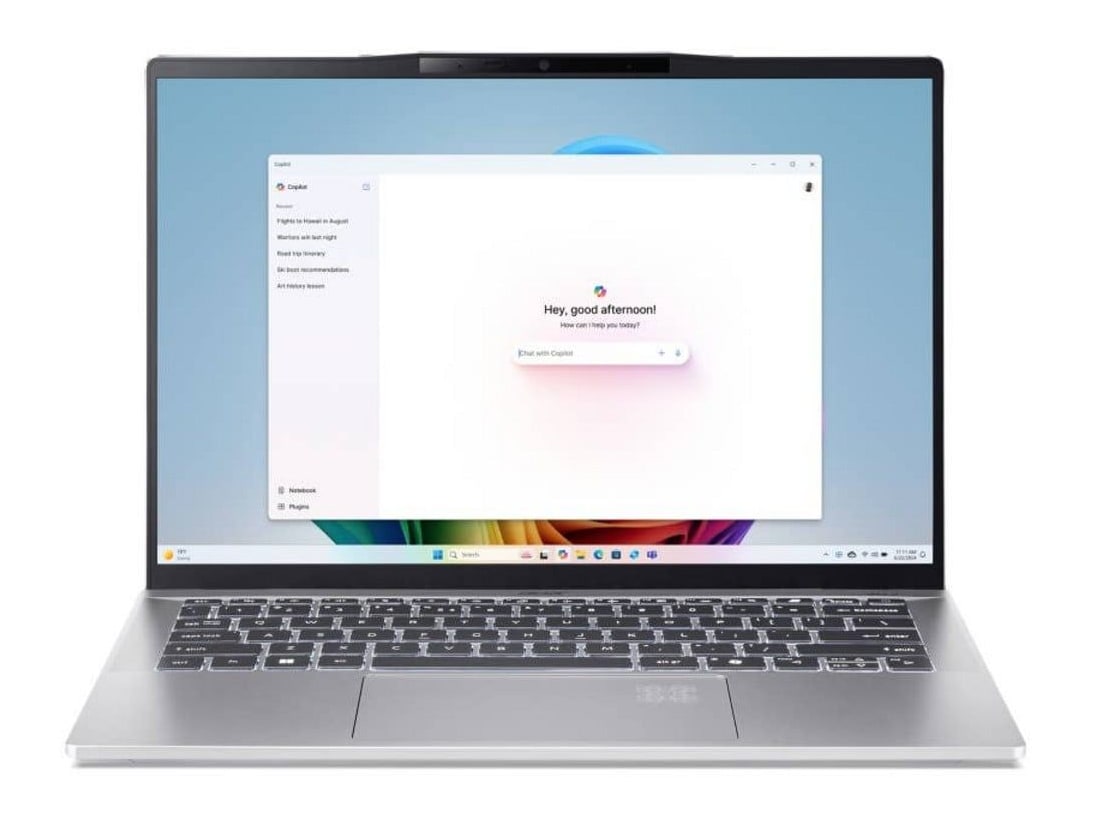 Acer - Swift 14 AI SF14-61T-R9Z8 14" - AMD Ryzen AI 9 365 chip - 32GB Memory - 1TB SSD - Silver