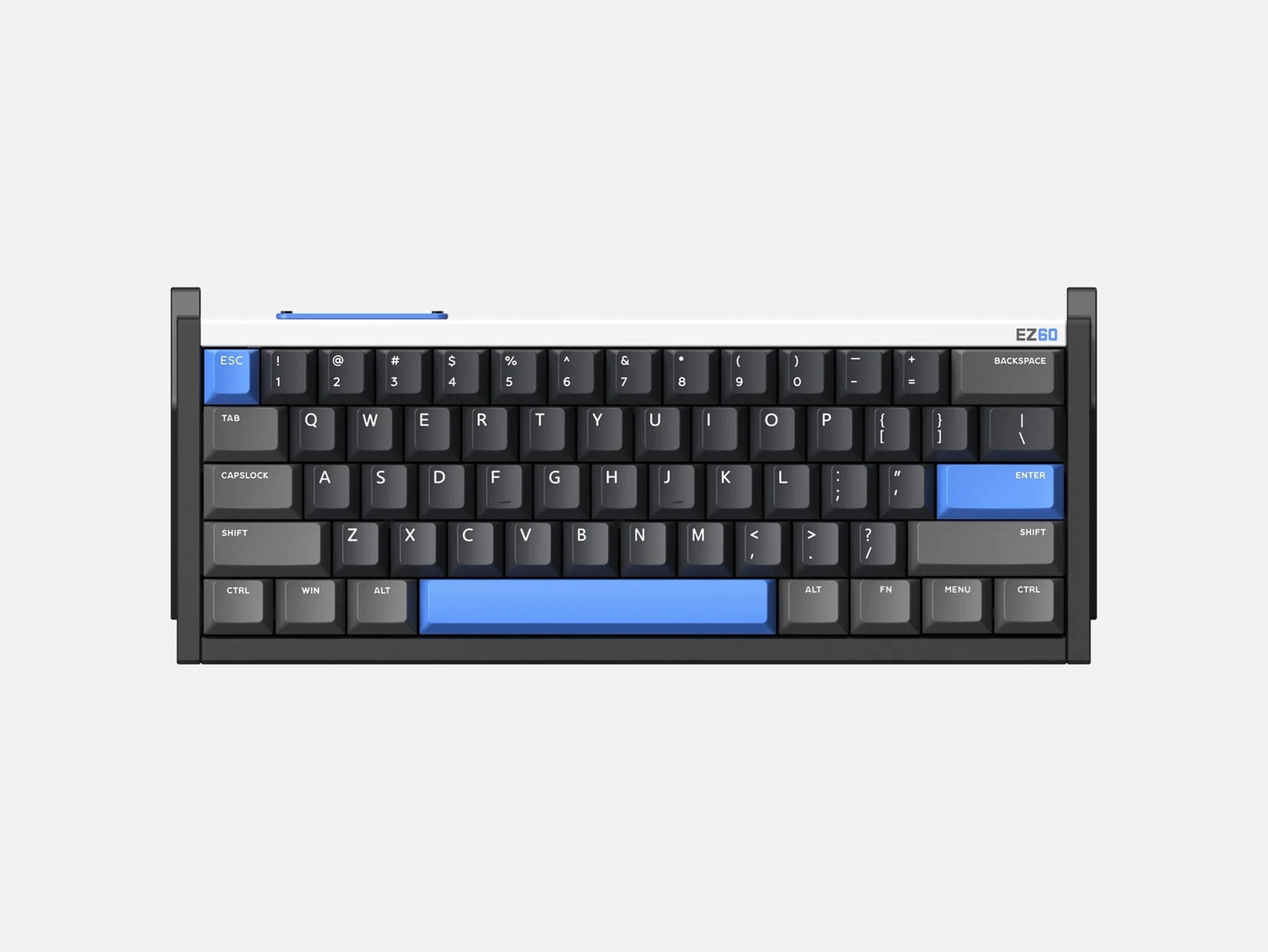 IQUNIX - EZ60 Magnetic Jade Mechanical Keyboards - Blue/Black