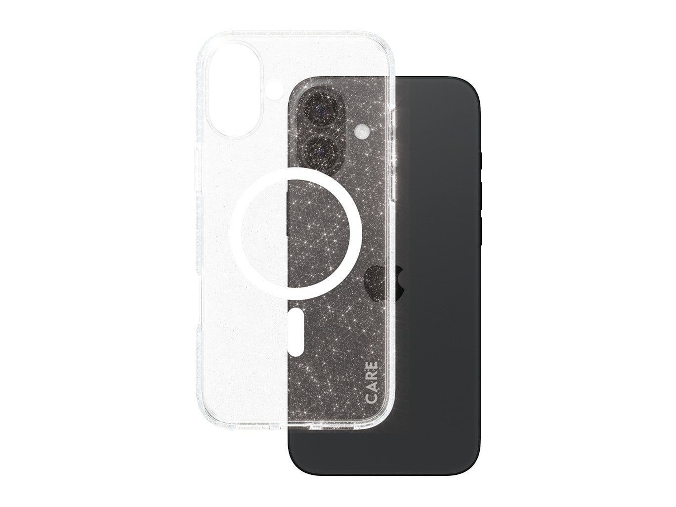 PanzerGlass - CARE Star Lit Case w. White MagSafe iPhone 16 Plus