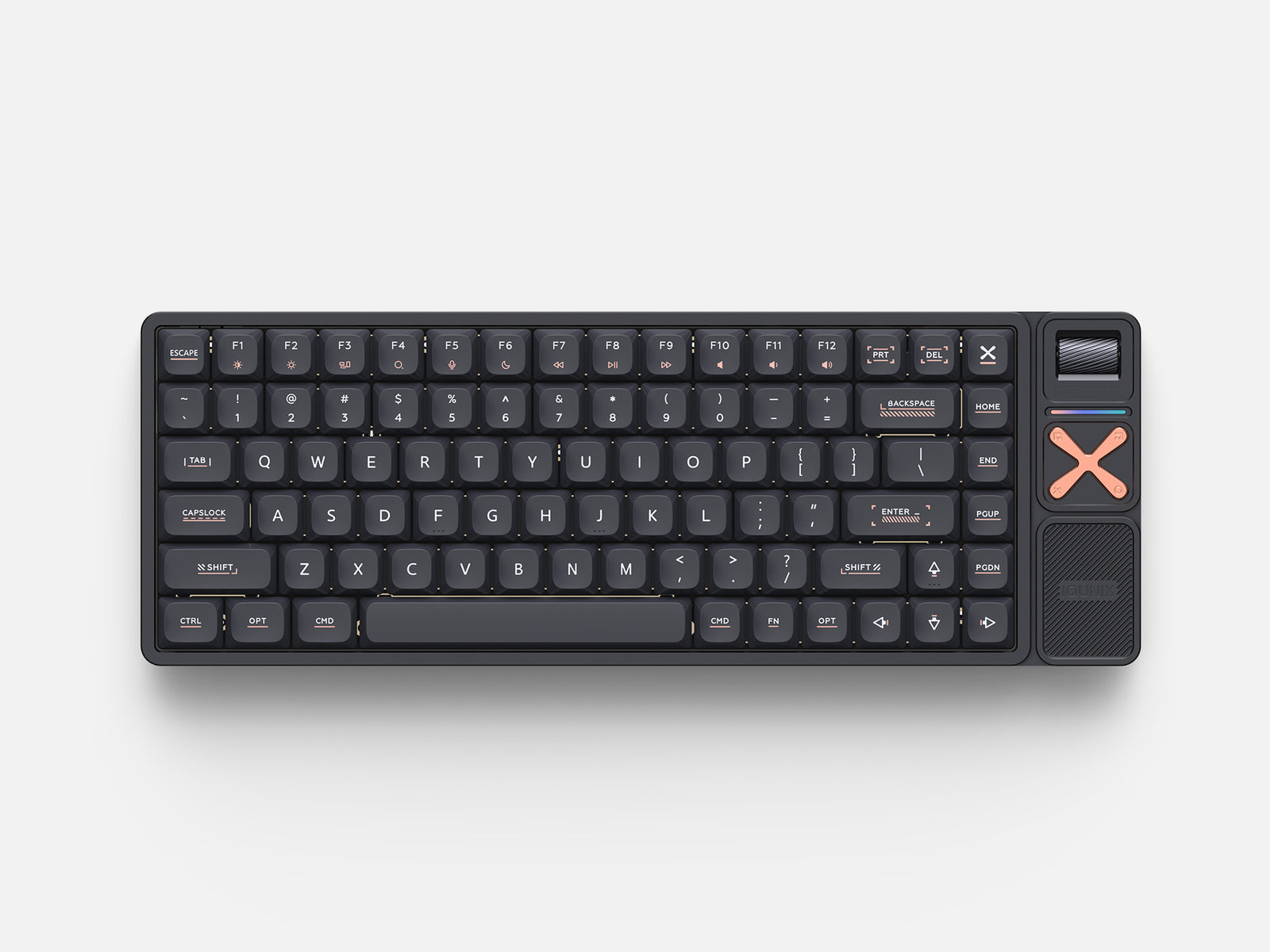 IQUNIX - Magi75 Pro ANSI US Wireless Keyboards - Shadow Black