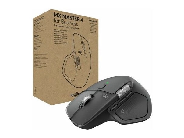 Logitech - MX Master 4 for Business Bluetooth Wireless Mice - Gray