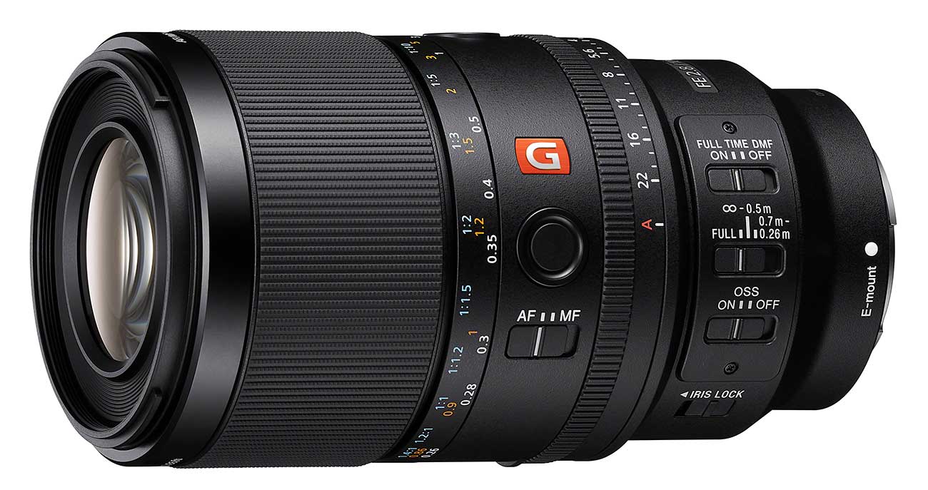 Sony - FE 100mm F2.8 GM OSS Camera Lenses - Black