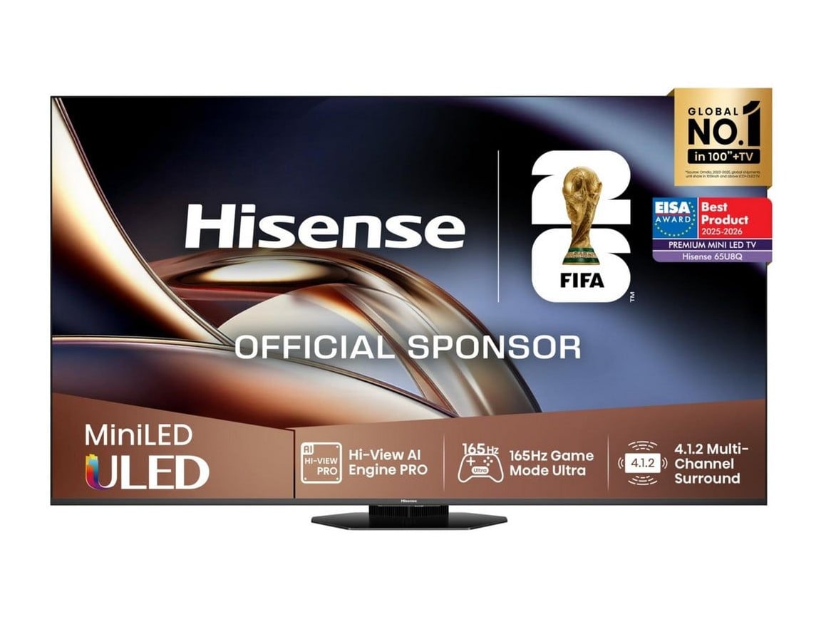 Hisense - Mini LED U8Q 65 inch 4K/8K TVs