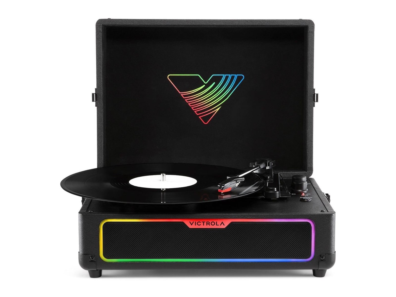 Victrola - Journey Glow Bluetooth Turntables & CD Players - Black