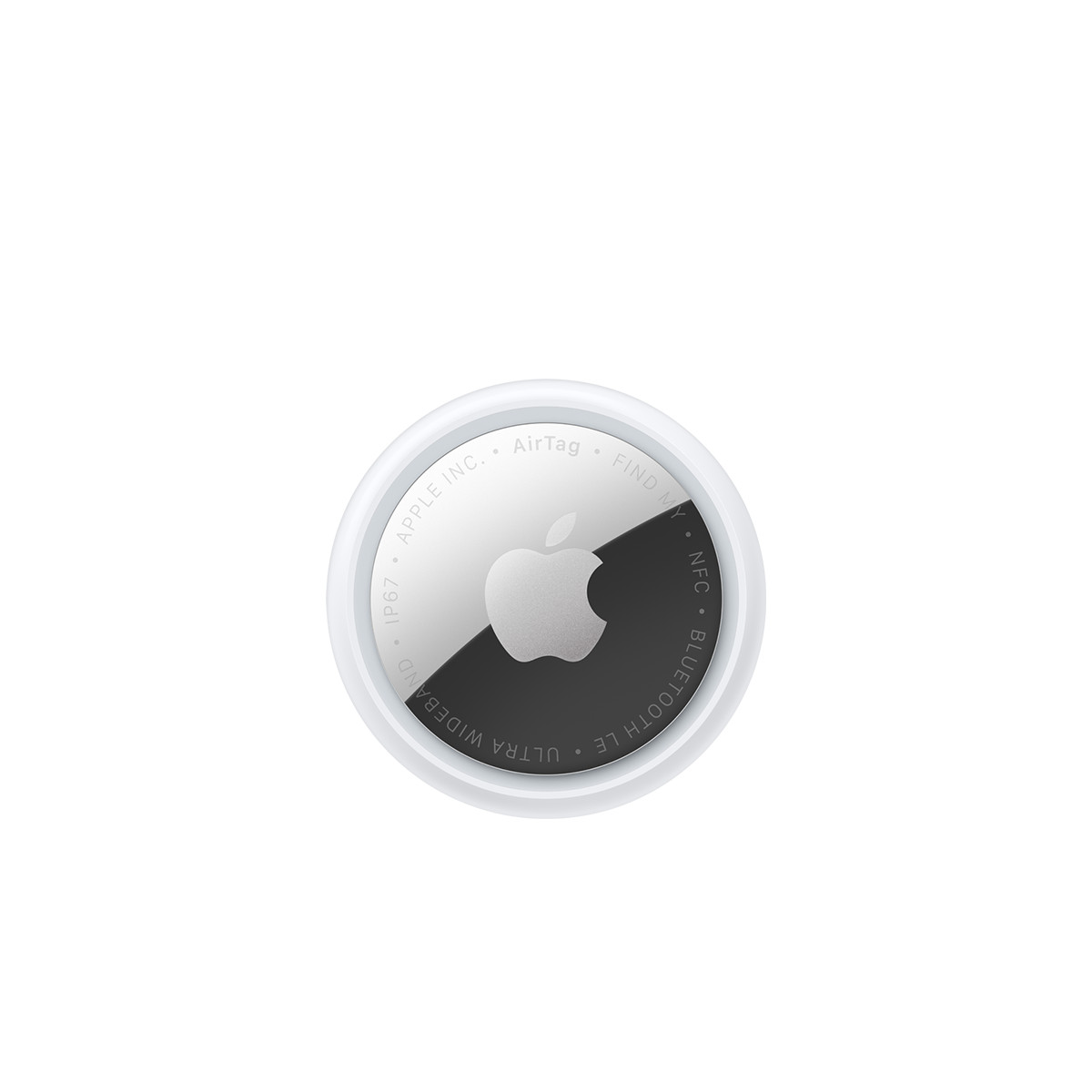 Apple - AirTag (2nd generation) - Bluetooth Item Tracker - 1 Pack