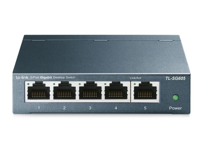 TP-Link - TL-SG605 5-Port Gigabit Desktop Switches
