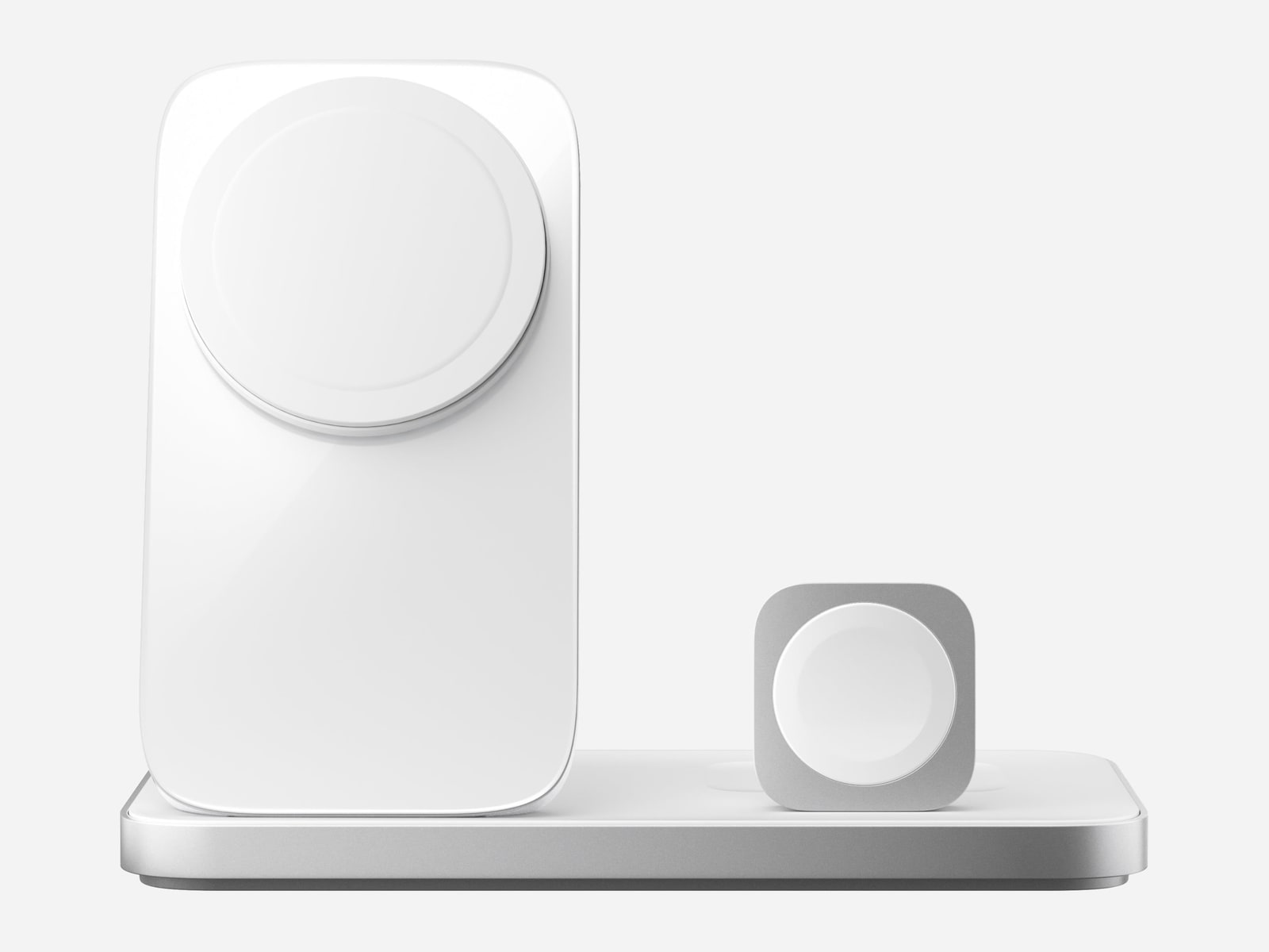 Nomad - Stand One Max 4th Gen Qi2.2 25W Silver Wireless Chargers