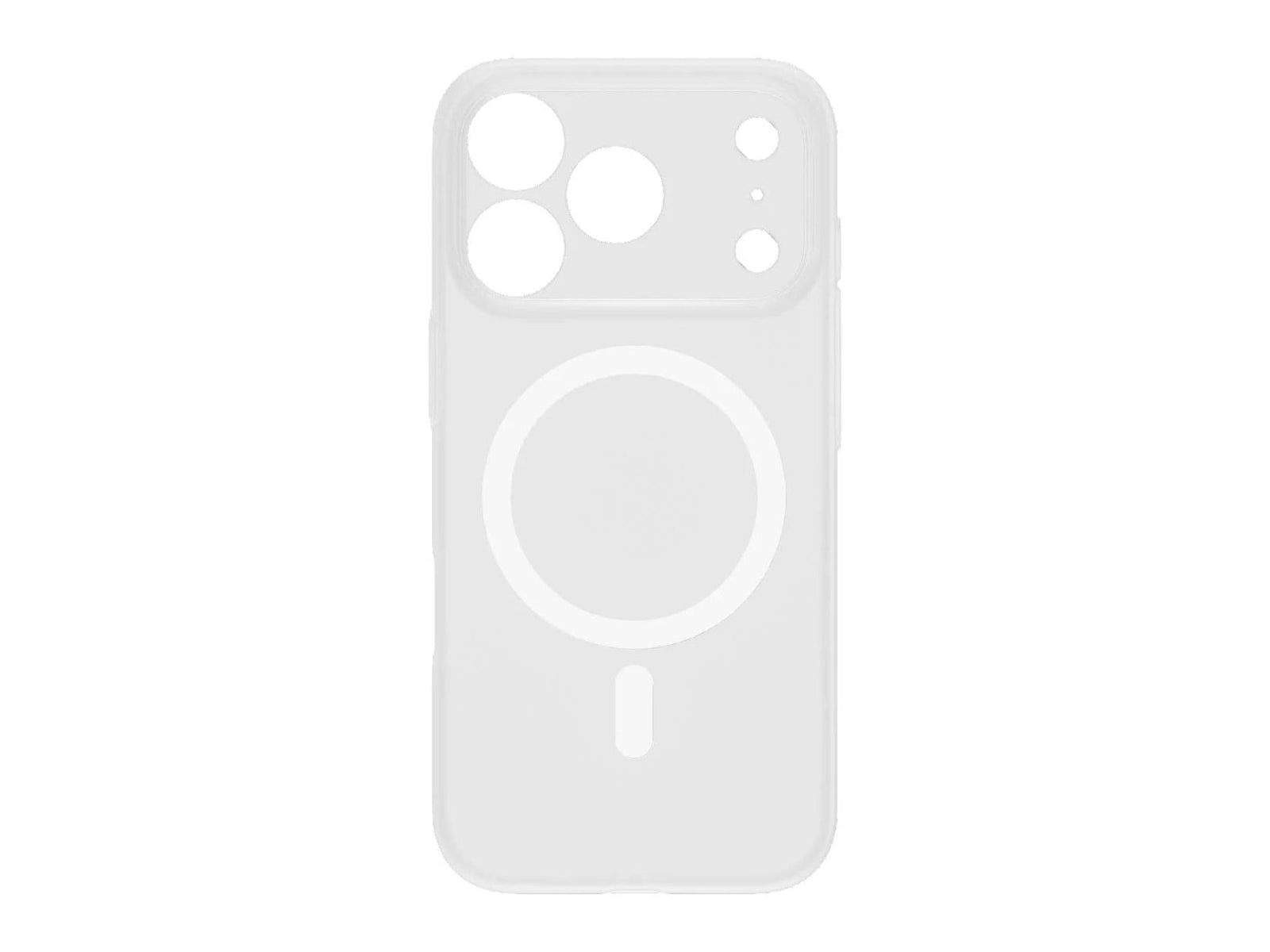 MOMAX - Soma Slim Ultra-Thin Magnetic Case - iPhone 18 Pro - Transparent White