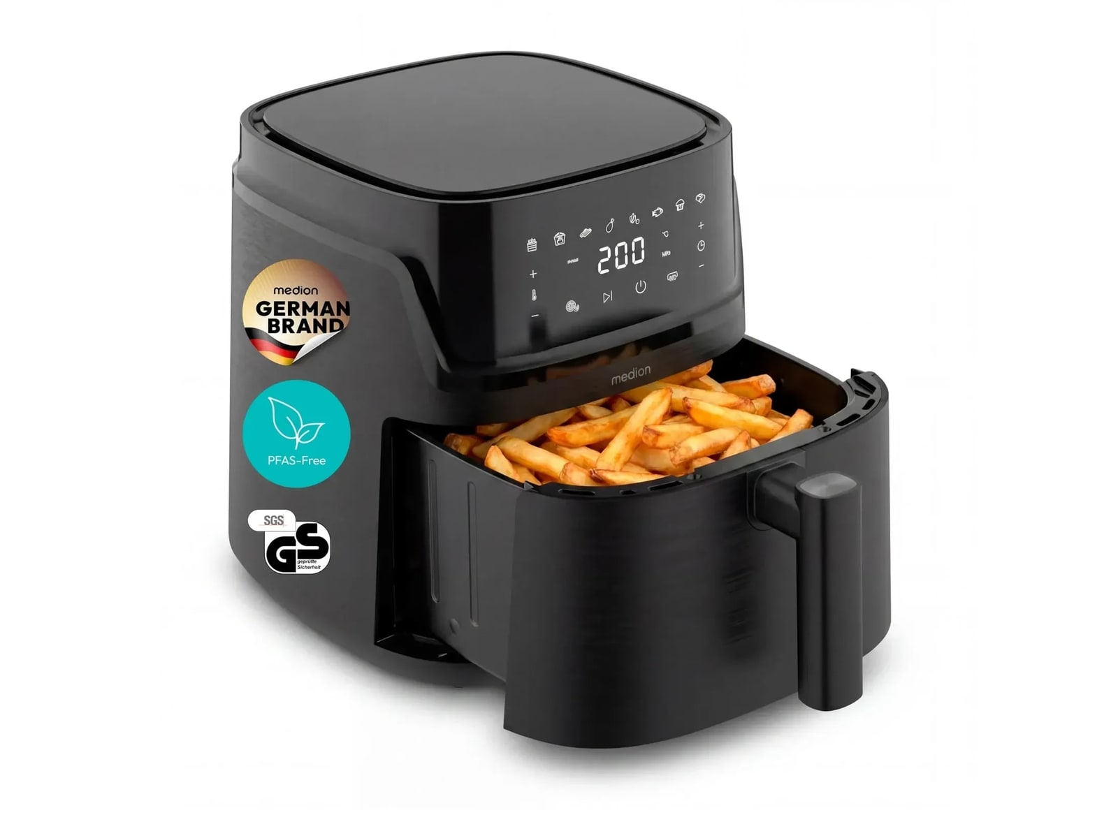 Medion - MD 100056 Black Air Fryers