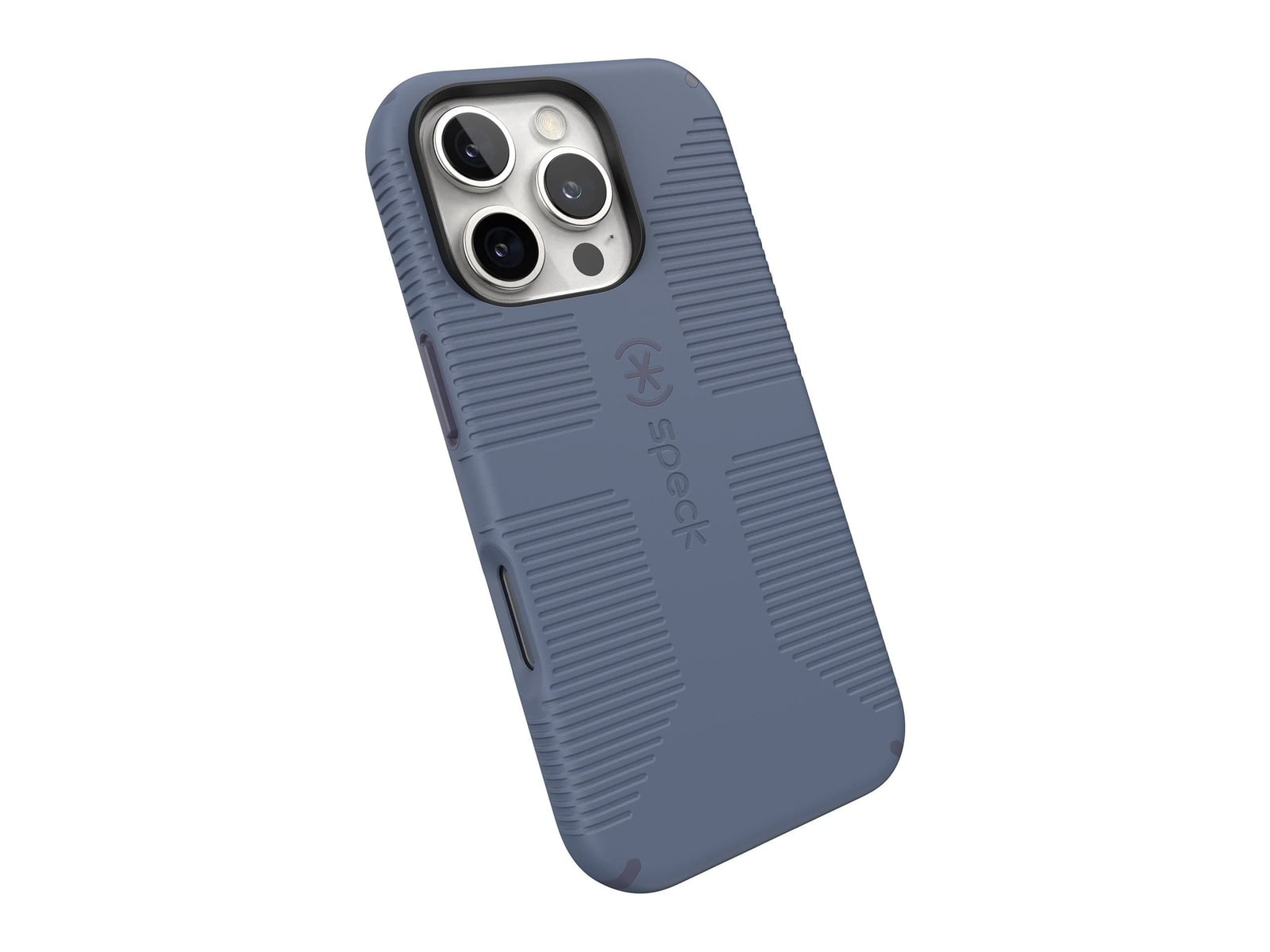 Speck - CandyShell Grip MagSafe - iPhone 16 Pro - Mystery Blue/Faded Denim