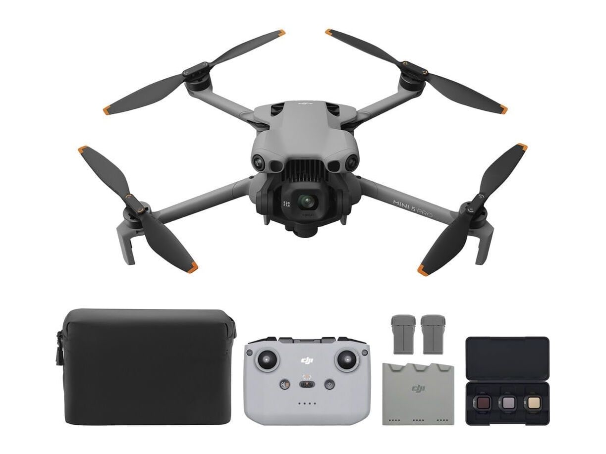 DJI - Mini 5 Pro 4K Drone Fly More Combo with RC-N3 Remote Consumer Drones