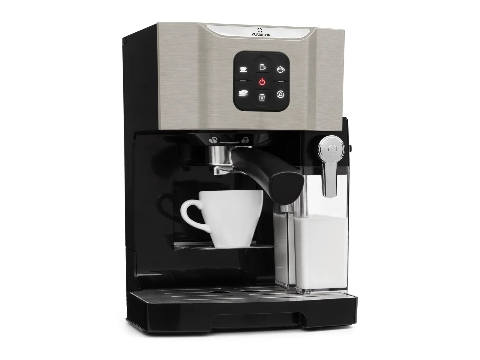 Klarstein - BellaVita 3-in-1 Silver Metallic Coffee Makers (EU)