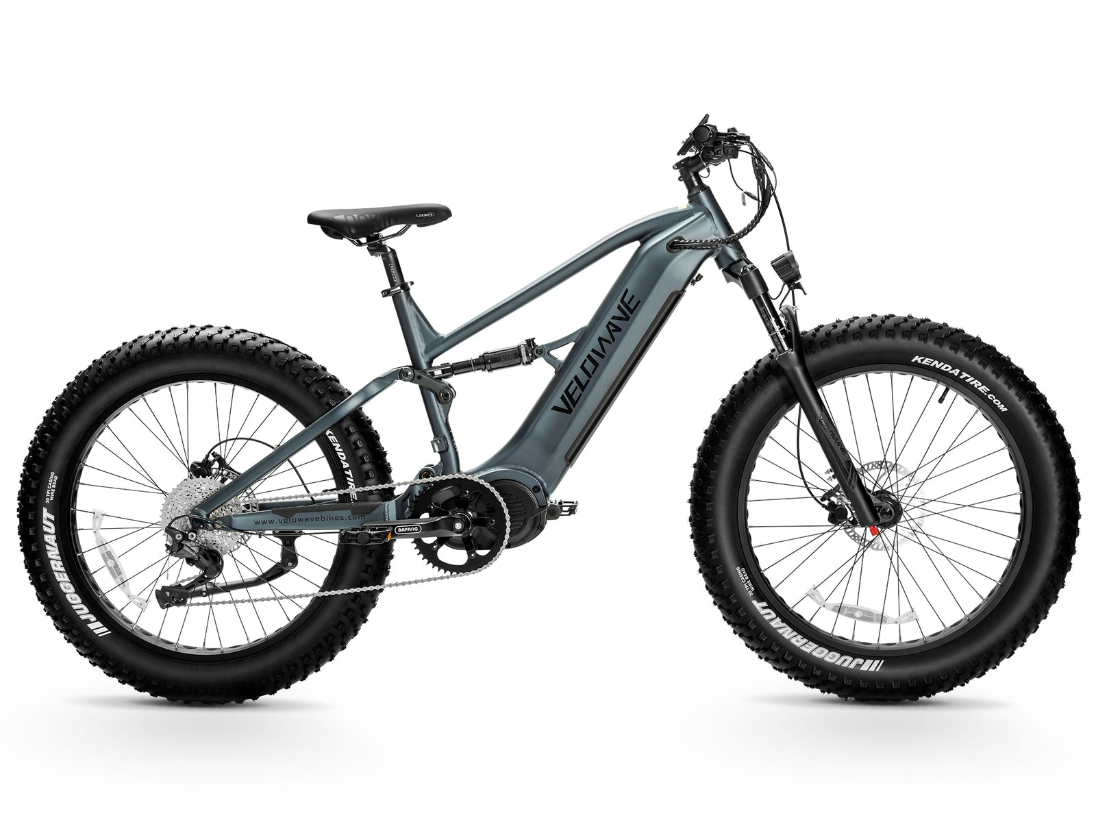 Velowave - Brawny XM 17-inch Dark Blue Electric Bikes