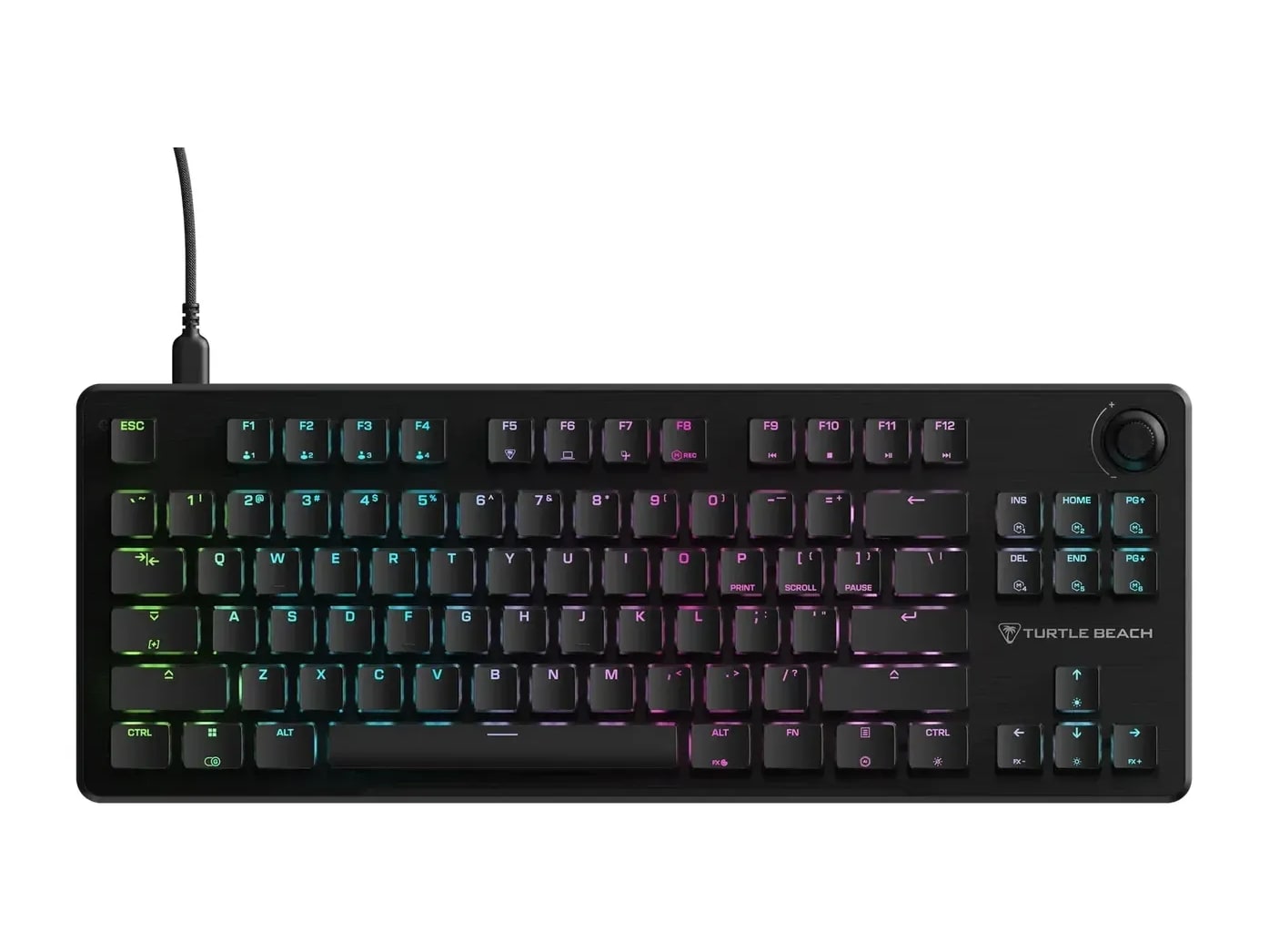 Turtle Beach - Vulcan II TKL RGB Hot Swap Mechanical Keyboards - Black